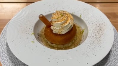 Atelier pâtisserie de Clément Maineult au restaurant Un peu, Bocaux... à Vandoeuvre-Lès-Nancy le 25 février 2023