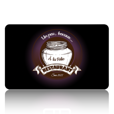 Carte cadeau Un peu bocaux