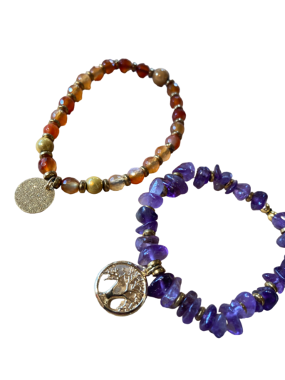 Atelier parure bracelet et boucles créoles en perles (pierres fines) avec l'Atelier de Cerise au restaurant Un peu, Bocaux... à Vandoeuvre-Lès-Nancy le 01 juillet 2023 – Image 3