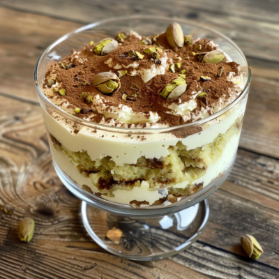 Photo de tiramisu pistache