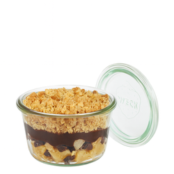 Crumble poire chocolat